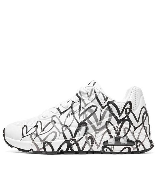 Skechers White (Wmns) Uno-Spread The Lovewbgy X James Goldcrown