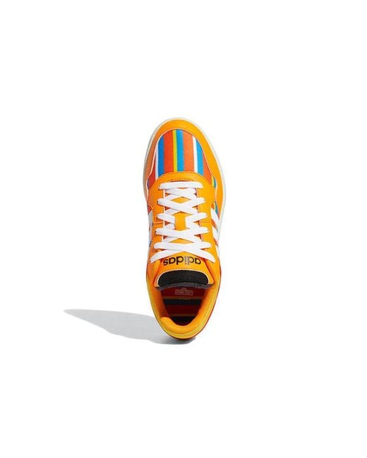 Adidas Orange Hoops 3.0 for men