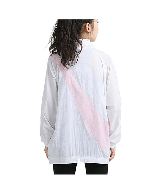 Nike White (Wmns) Big Swoosh Jacket