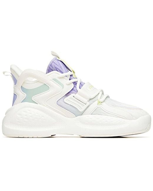 Anta White (Wmns) Badao 2 Mid 'Fluorescent Light'