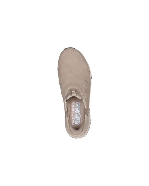 Skechers White (Wmns) Slip-Ins Hillcrest 'Taupe'