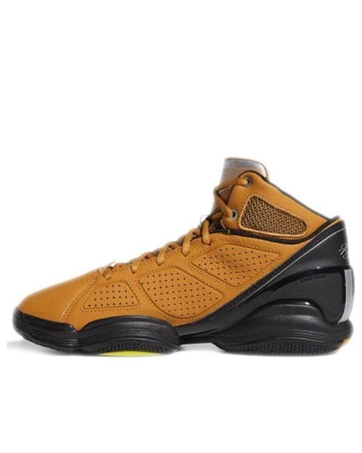 Adidas Brown Adizero Rose 1.5 Vintage Basketball Shoes 'Mesa Cblack' for men