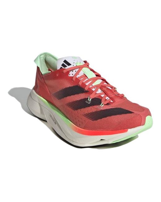 Adidas Red (Wmns) Adizero Adios Pro 3 'Preloved Scarlet Aurora Met Solar'
