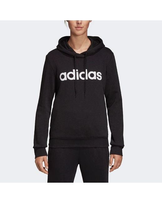 Adidas Blue (Wmns) Linear Hoodie
