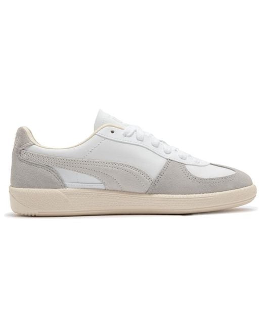 PUMA White Palermo Leather Cool Light' for men