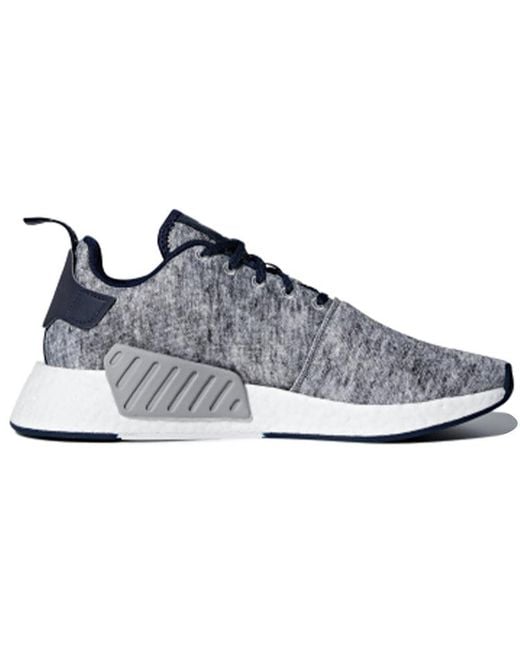 Adidas Blue United Arrows & Sons X Nmd_R2 'Core Heather' for men