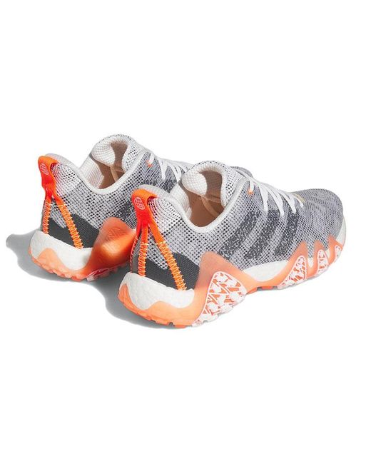 Adidas White Codechaos 22 Lace Golf Shoes for men