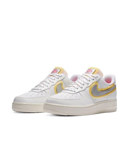 Nike White (Wmns) Air Force 1 '07 Lx Metallic'