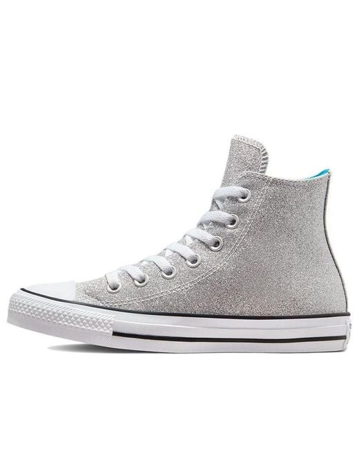 Converse Gray (Wmns) Chuck Taylor Authentic Glam Hi