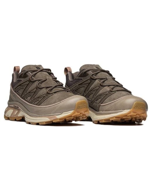 Salomon Brown Xt-6 'Expense Leather' for men