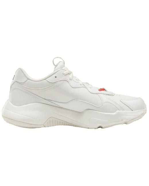 Reebok White Royal Turbo Impulse Cln Sneakers