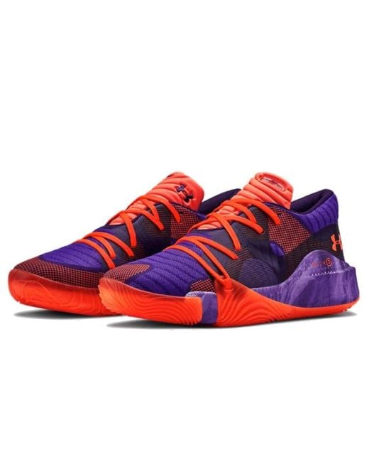 Under Armour Blue Anatomix Spawn Low 'Voodoo' for men