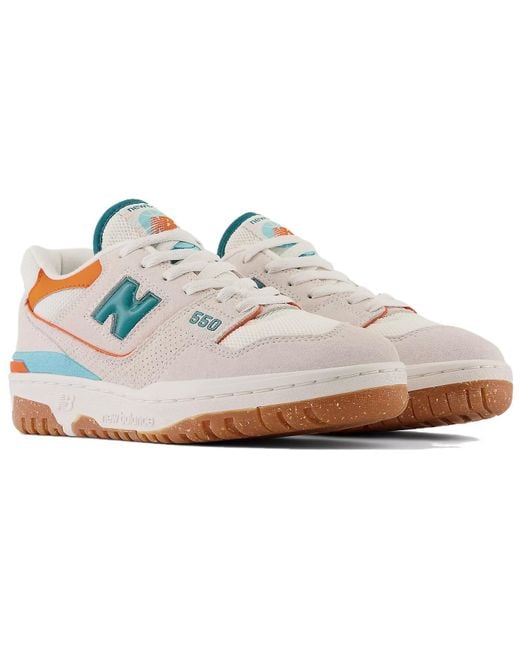 New Balance White (Wmns) 550 'Sea Salt Verdigris'
