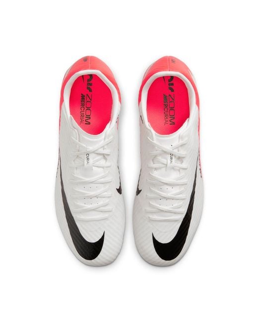 Nike White Air Zoom Vapor 15 Academy Fg Neon' for men