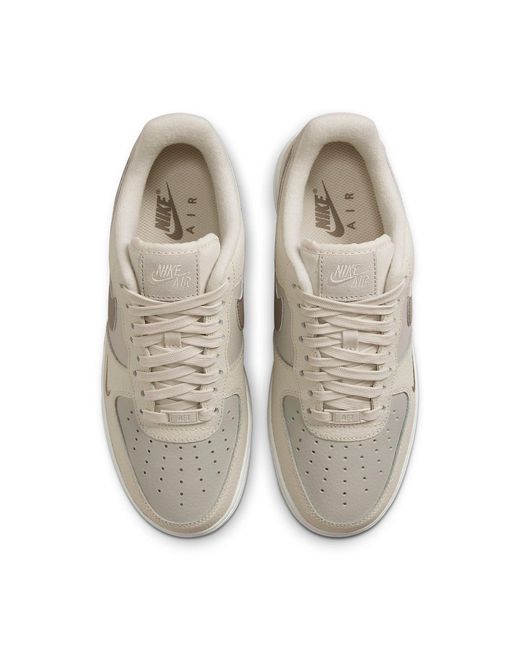 Nike White (Wmns) Air Force 1 Low 'Moon Fossil'