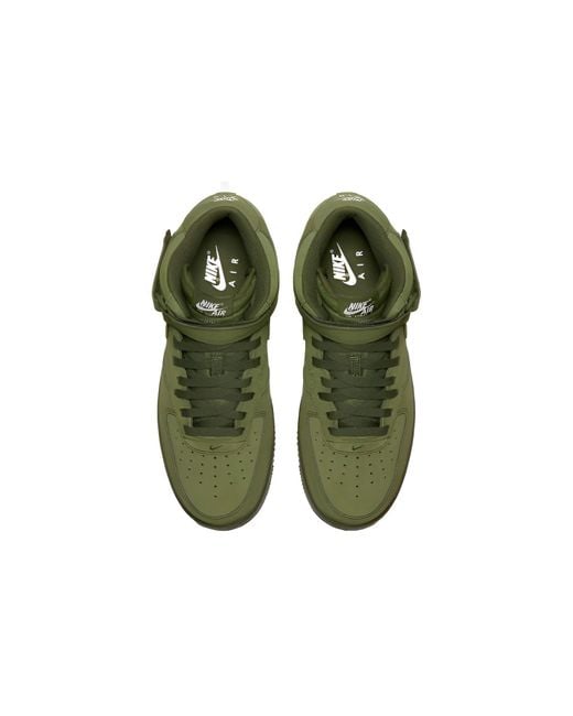 Nike Green Air Force 1 Mid '07 'Legion' for men