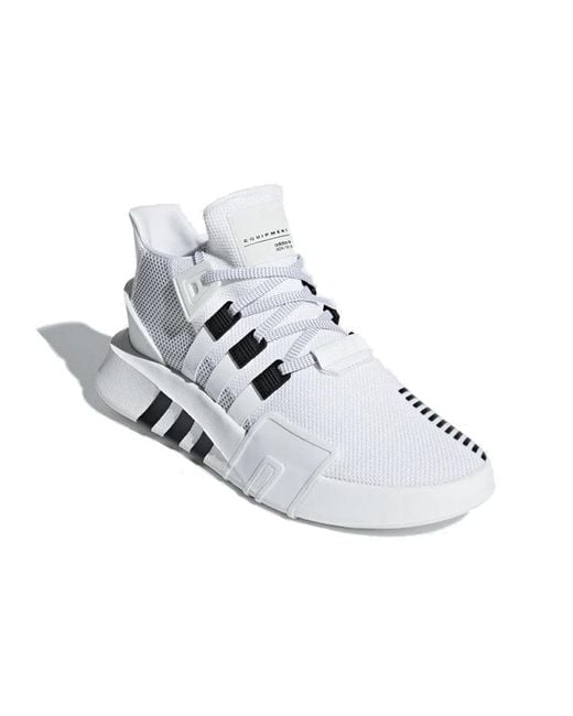 Adidas White Eqt Bask Adv 'Cloud' for men