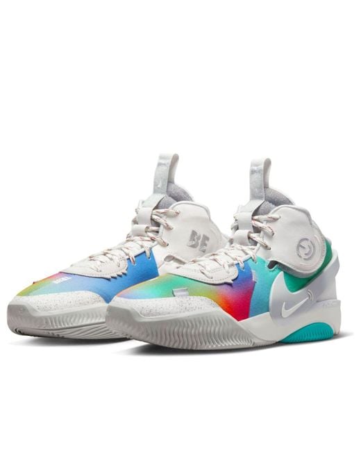 Nike Blue Air Deldon Be True Basketball Shoes for men