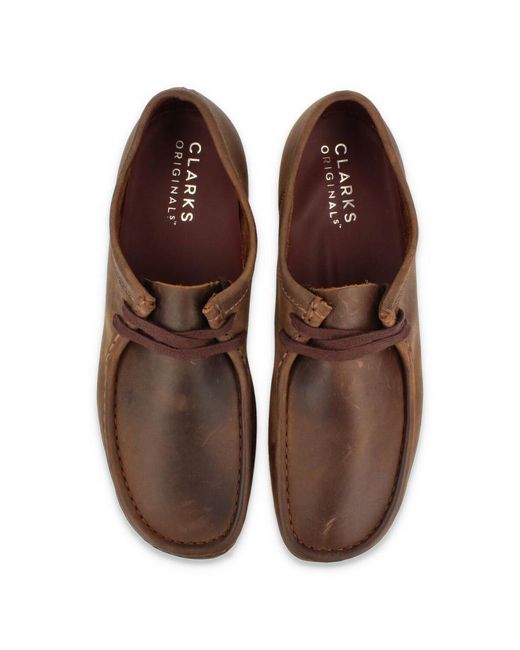 Clarks Brown Wallabee 'Beeswax' for men