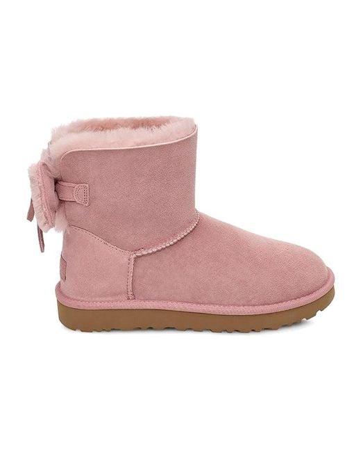 Ugg Pink (Wmns) Classic Dudble Bow Mini