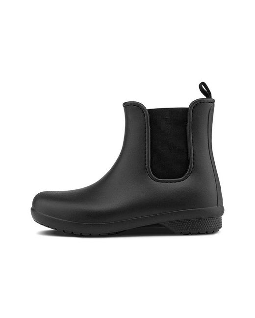 CROCSTM Black (Wmns) Freesail Chelsea Boots