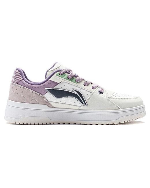 Li-ning White (Wmns) Tianji 2.0 Mauve'