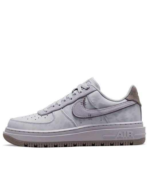 Nike Gray Air Force 1 Luxe 'Provence' for men