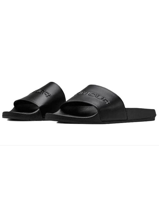 Under Armour Black Core Remix Slippers for men