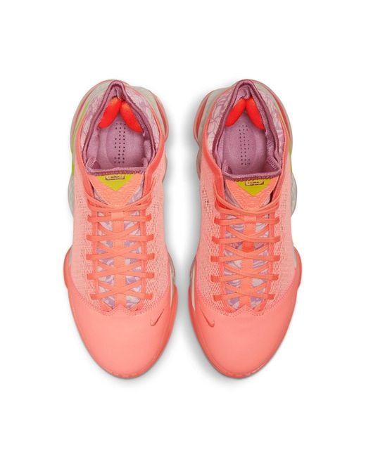 Nike Pink Lebron 19 Low for men