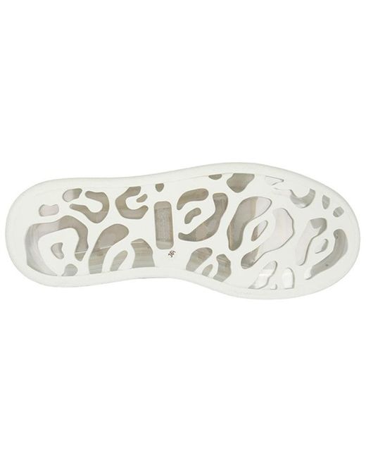 McQueen White (Wmns) Oversized Sneaker Clear Sole'