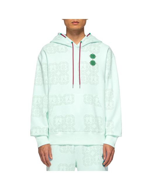 Nike Green X Clot Crossover China Logo Full Print Pullover Asia Edition Autumn for men