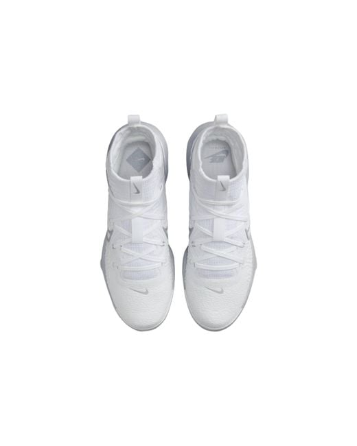 Nike White Alpha Huarache Nxt Mcs Wolf' for men