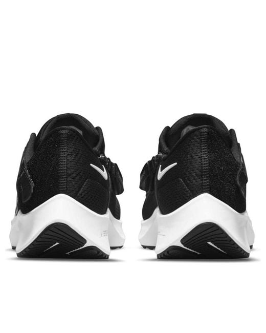 Nike Black Air Zoom Pegasus 38 Flyease Easy On/off Road Running Shoes for men
