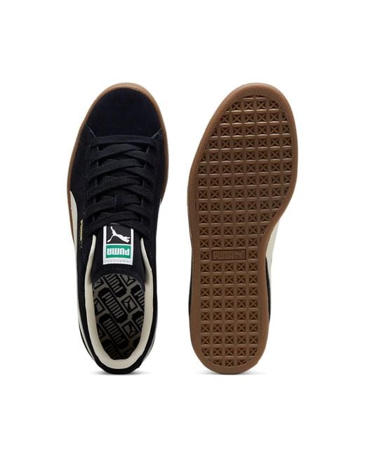 PUMA Black Suede Terrace Gum' for men