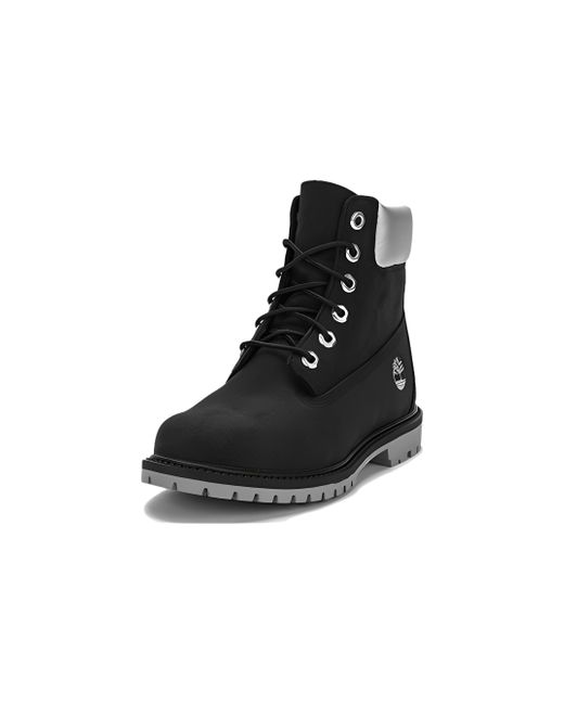 Timberland Black 6 Inch Heritage Cupsole Waterproof Boots