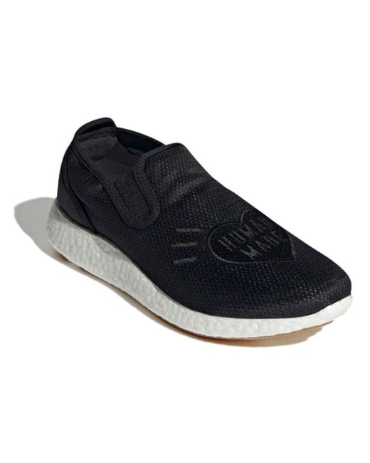 Adidas Blue Human Made X Pure Slip-On for men