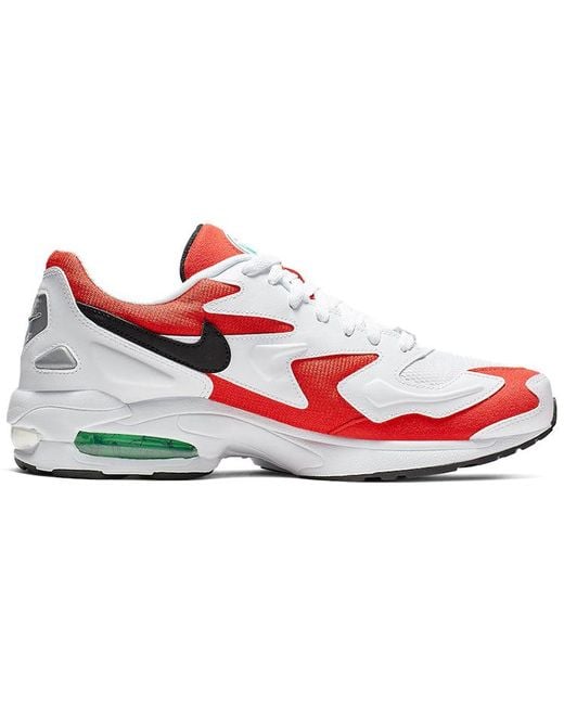 Nike Red Air Max 2 Light 'Habanero' for men