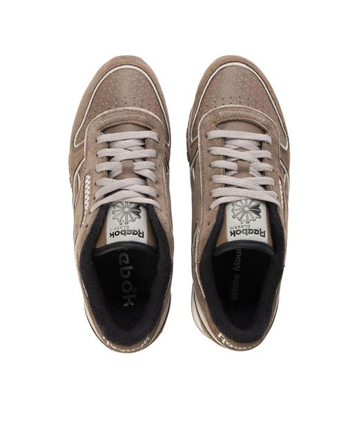Reebok Brown X Mountaineering Classic Leather for men