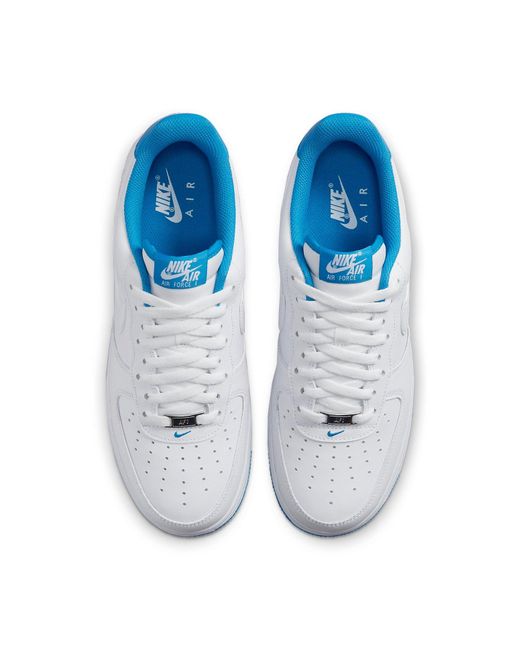 Nike Blue Air Force 1 '07 Light Photo' for men