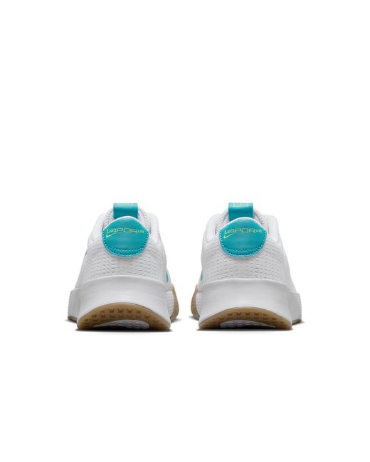 Nike White (Wmns) Court Air Zoom Vapor 11 Lime Blast'
