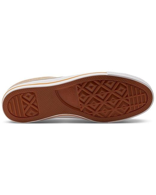 Converse Brown Twisted Vacation Star Player Low Top for men