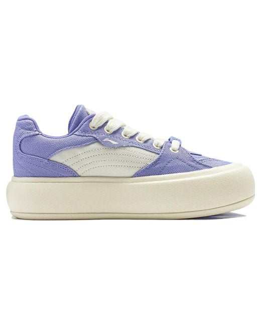 Li-ning Blue (Wmns) Puff Platform