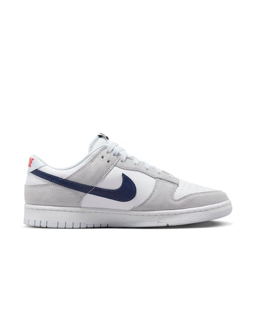 Nike Blue Dunk Low Shoes for men