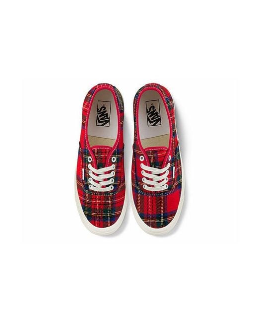 Vans Red Pendleton X Authentic 44 Dx 'Anaheim Factory for men