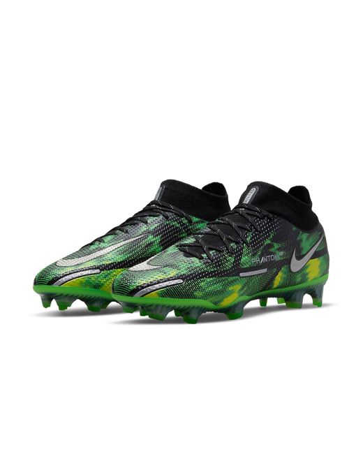 Nike Green Phantom Gt2 Elite Df Fg 'Shockwave' for men