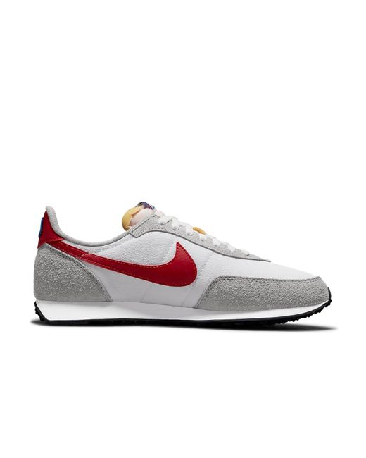 Nike White Waffle Trainer 2 Light Smoke Gym' for men