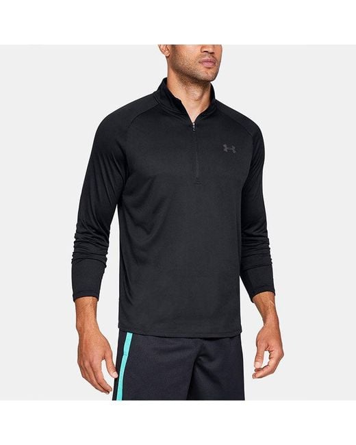 Under Armour Blue Tech 2.0 1/2 Zip Training Sweatshirt for men