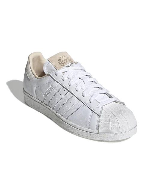 Adidas White Superstar 'Home Of Classics' for men
