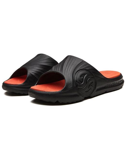 361 Degrees Black X Aaron Gordon Slippers for men