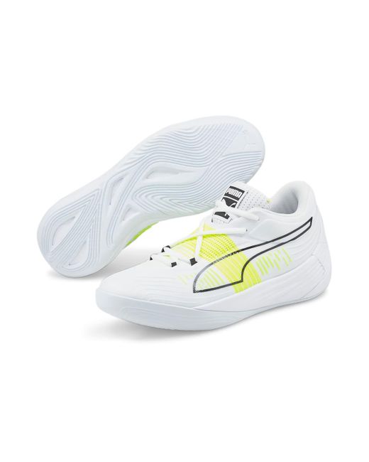 PUMA White Fusion Nitro Neon' for men